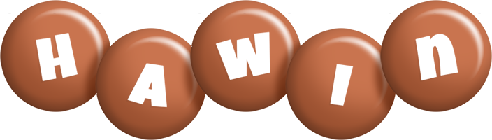 Hawin candy-brown logo