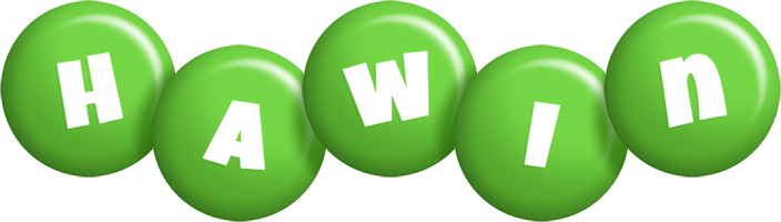 Hawin candy-green logo