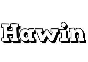 Hawin snowing logo