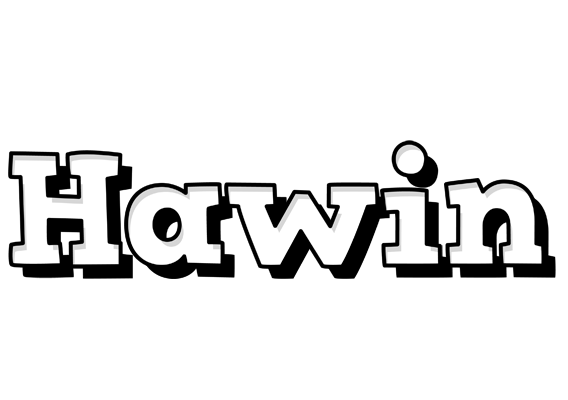 Hawin snowing logo