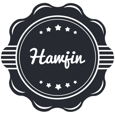 Hawjin badge logo