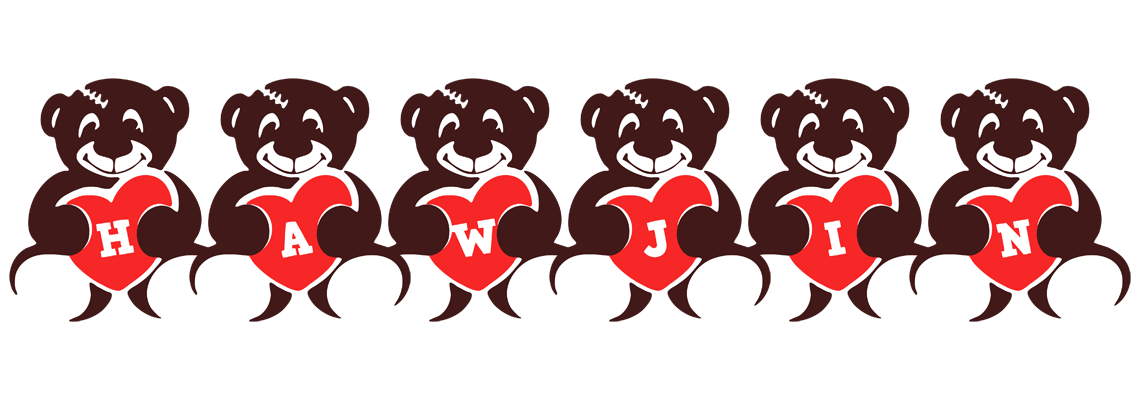 Hawjin bear logo