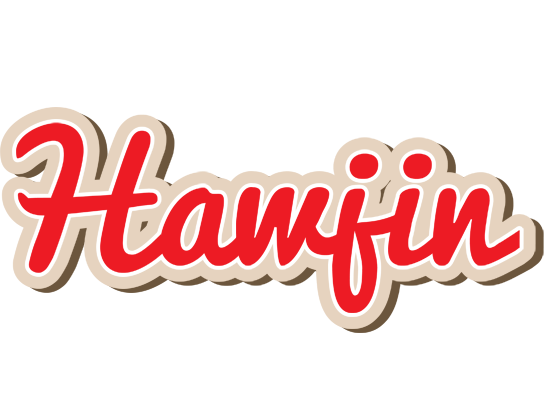 Hawjin chocolate logo