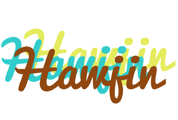 Hawjin cupcake logo