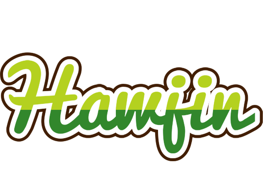 Hawjin golfing logo