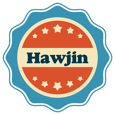 Hawjin labels logo
