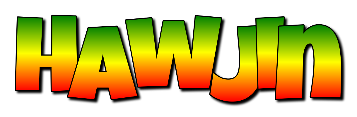 Hawjin mango logo