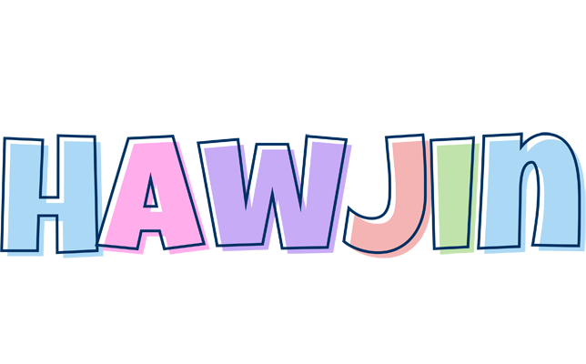Hawjin pastel logo