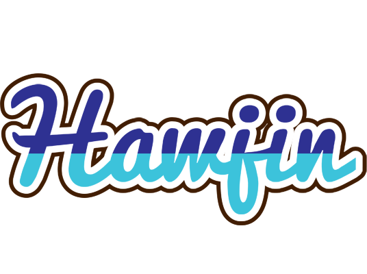Hawjin raining logo
