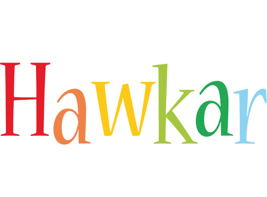 Hawkar birthday logo