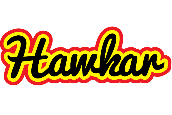 Hawkar flaming logo