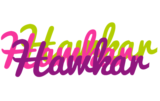 Hawkar flowers logo