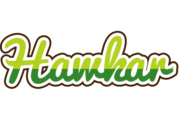 Hawkar golfing logo