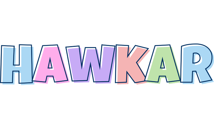 Hawkar pastel logo