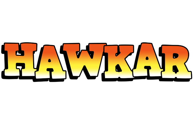 Hawkar sunset logo