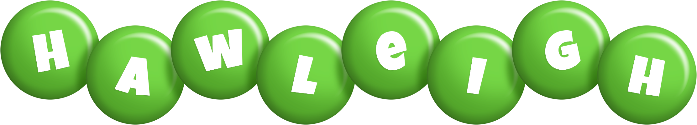 Hawleigh candy-green logo
