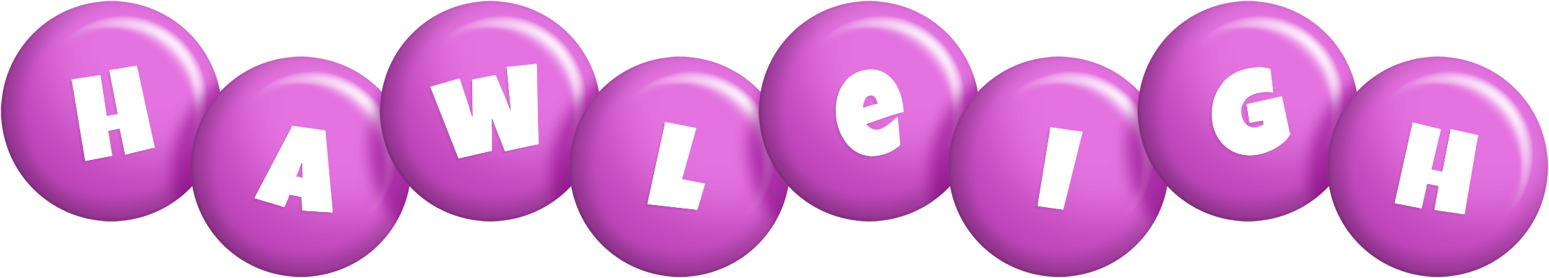 Hawleigh candy-purple logo