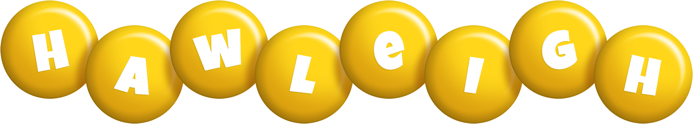 Hawleigh candy-yellow logo