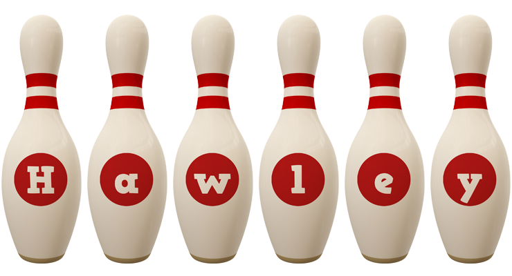 Hawley bowling-pin logo