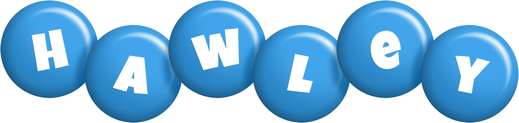 Hawley candy-blue logo