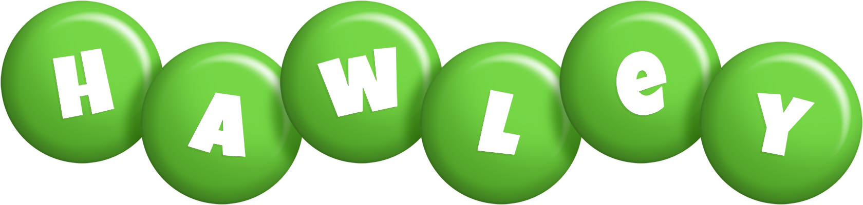 Hawley candy-green logo