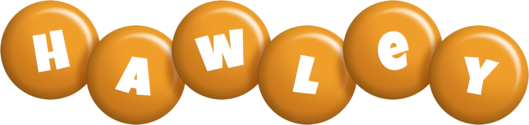 Hawley candy-orange logo