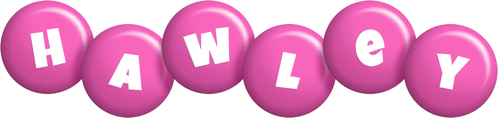Hawley candy-pink logo
