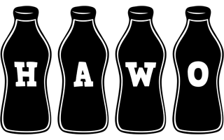 Hawo bottle logo