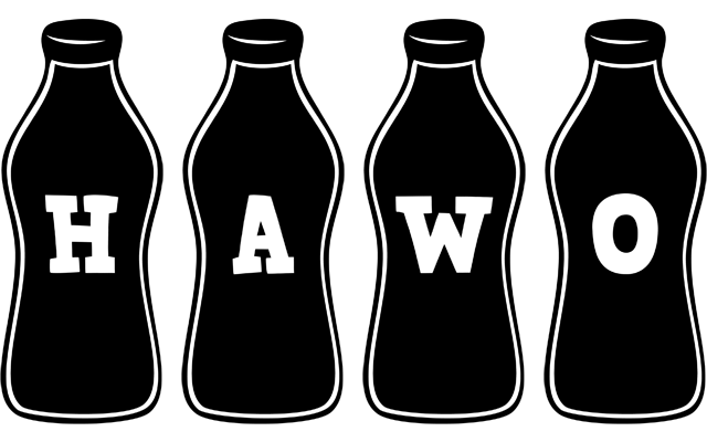 Hawo bottle logo