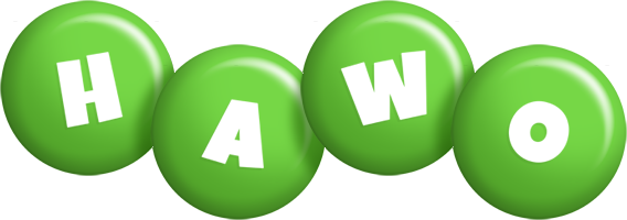 Hawo candy-green logo