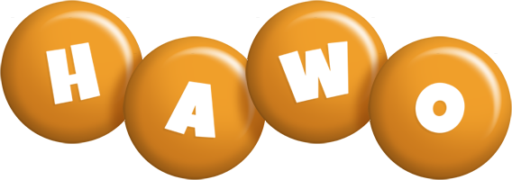 Hawo candy-orange logo