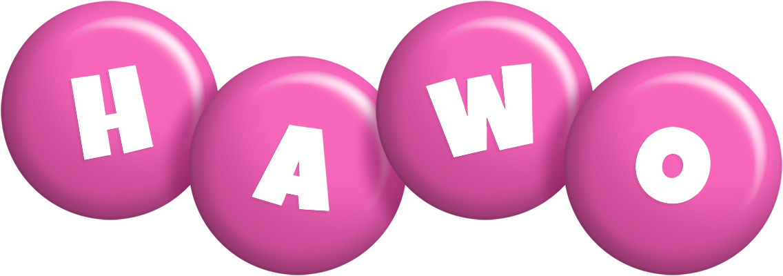 Hawo candy-pink logo