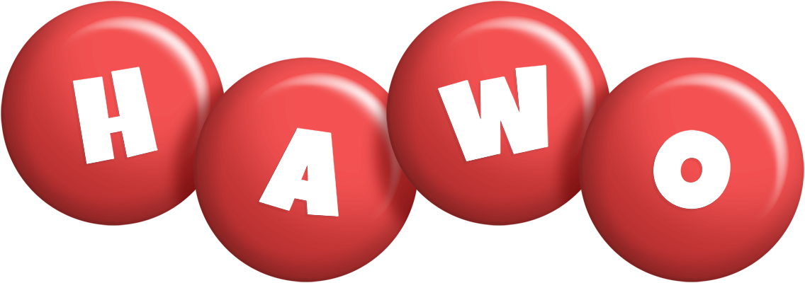Hawo candy-red logo