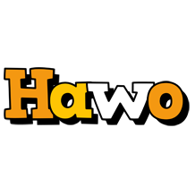 Hawo cartoon logo