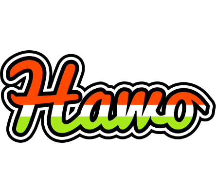 Hawo exotic logo