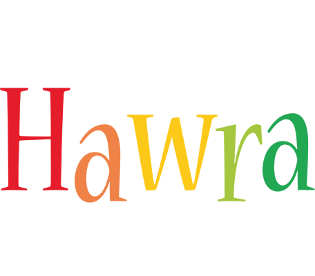 Hawra birthday logo