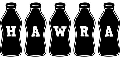 Hawra bottle logo