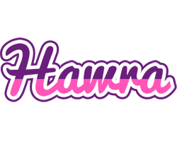 Hawra cheerful logo