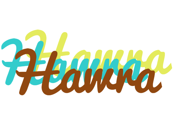 Hawra cupcake logo