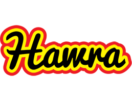 Hawra flaming logo