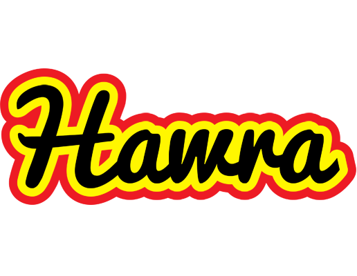 Hawra flaming logo