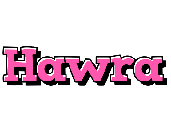 Hawra girlish logo
