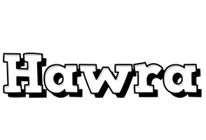 Hawra snowing logo