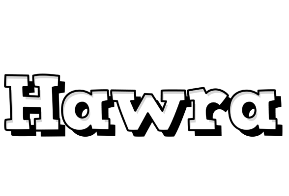 Hawra snowing logo