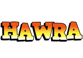 Hawra sunset logo