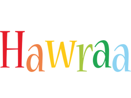 Hawraa birthday logo