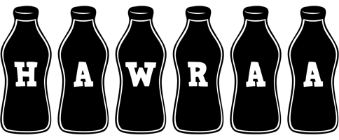 Hawraa bottle logo