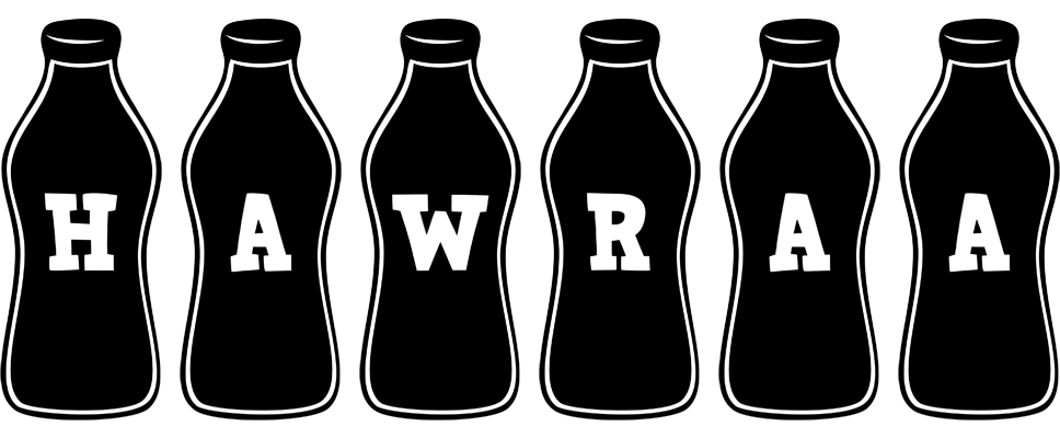 Hawraa bottle logo