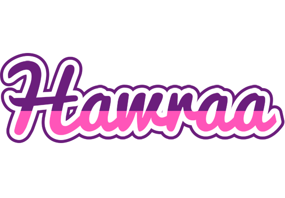 Hawraa cheerful logo