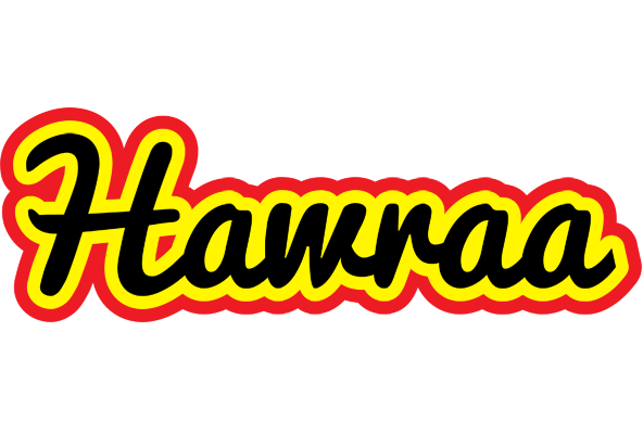 Hawraa flaming logo